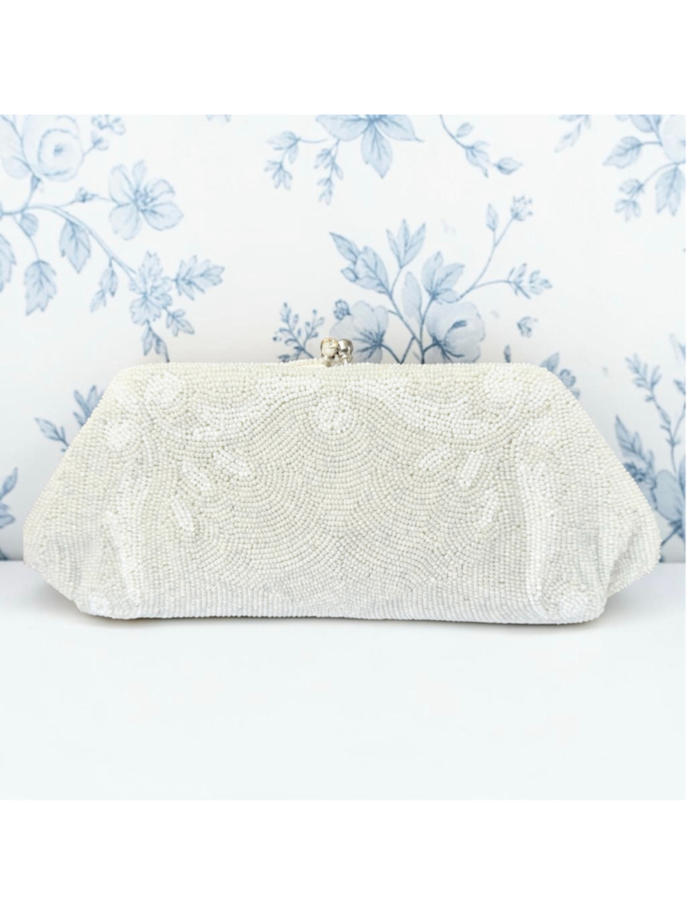 Vintage French Beaded Evening Bag Made in Belgium for Best & Co.